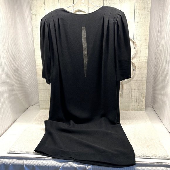 COPY - VTG Liz Claiborne LBD 1 Button Closure 13 " Slit in Back Midi Length Siz… - Picture 1 of 5